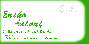 eniko anlauf business card